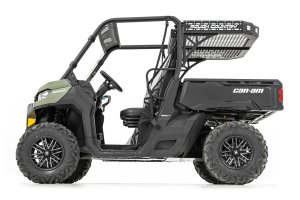 Can-Am Defender HD10 Cargo Rack - Rough Country - Heavy-duty Steel, Corrosion-resistant, Powder-coated - '16-'18